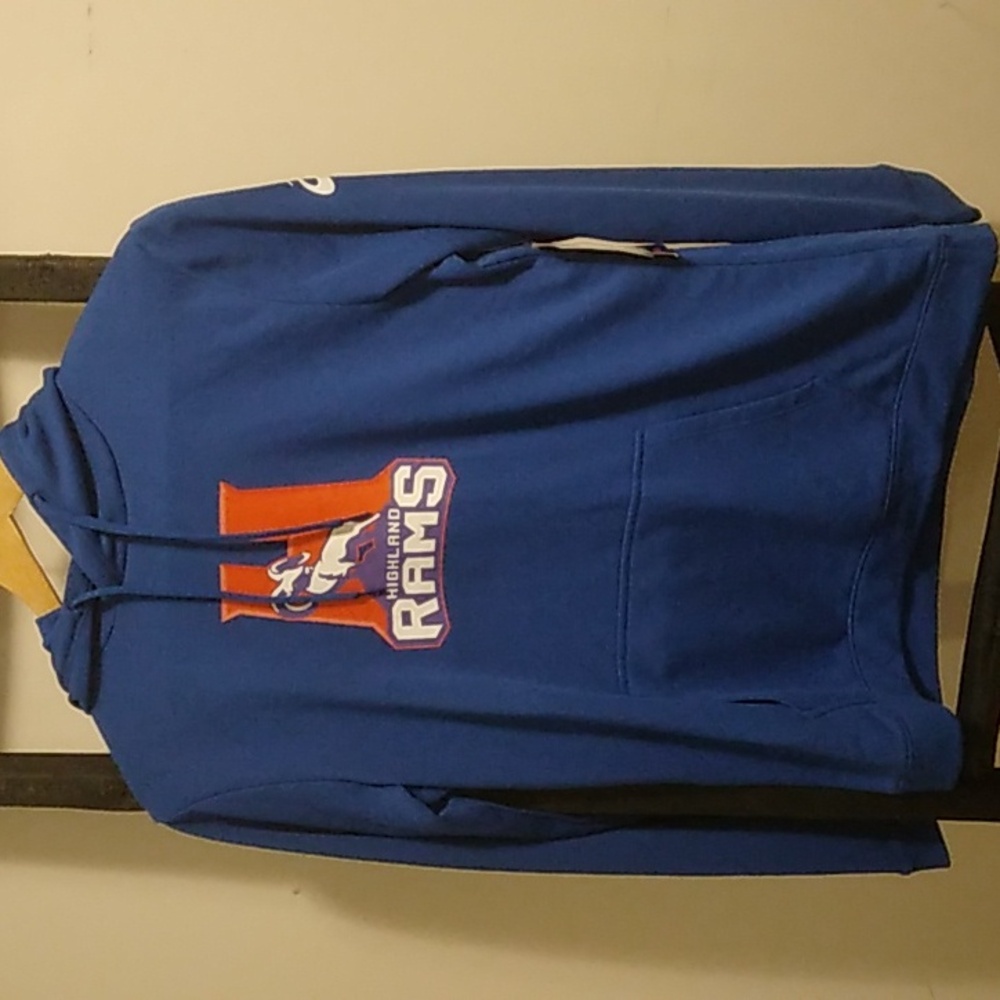 Men's Asics Highland Rams Hooded Sweatshirt NWT
